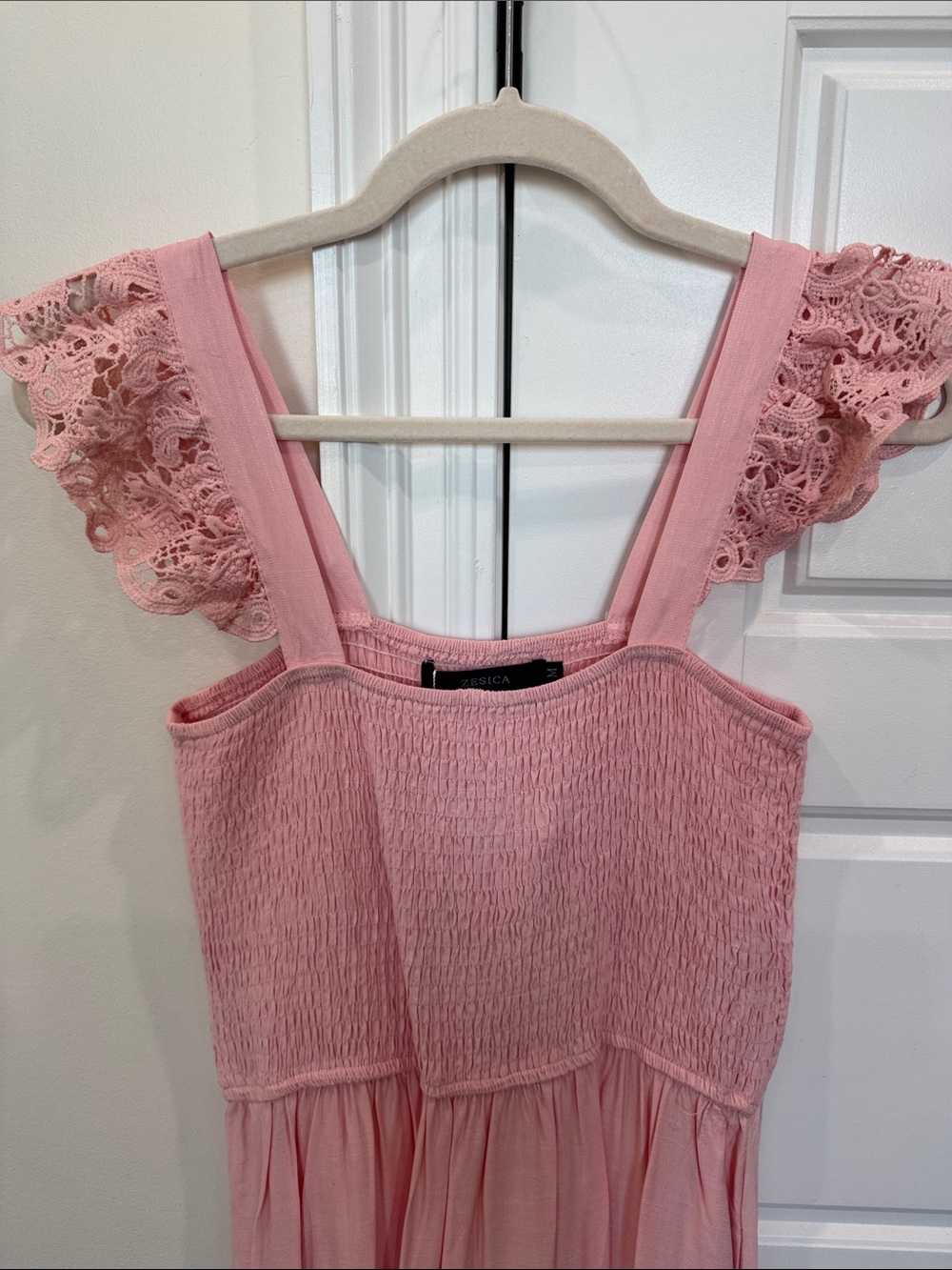 NEW Zesica Pink Maxi Dress Women’s Summer Outfit, size Medium - Picture 6 of 10